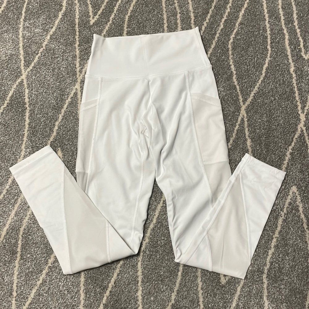 Aerie white leggings
